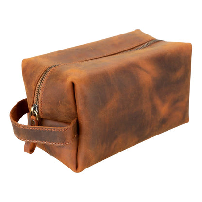 Eve Extra Large Leather Toiletry Bag