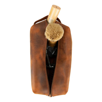 Eve Extra Large Leather Toiletry Bag
