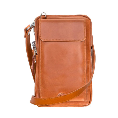 Nino Leather Phone Crossbody Bag