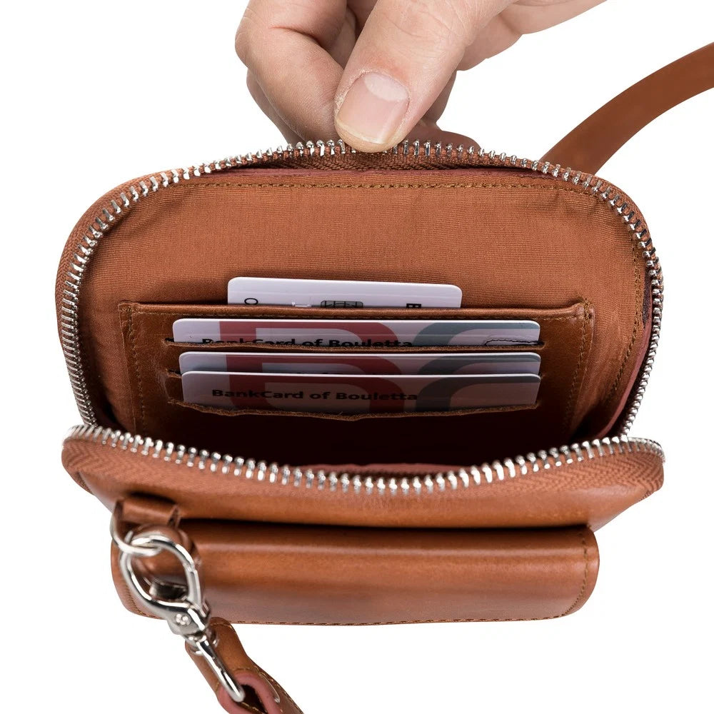 Nino Leather Crossbody Bag