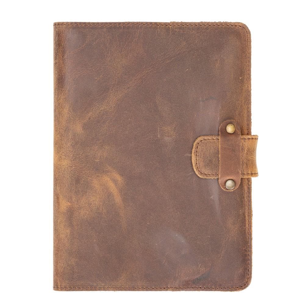 Bouletta Lonni Luxury Genuine Leather Agenda Cover - S/M/L Sizes Tiguan Gray / S
