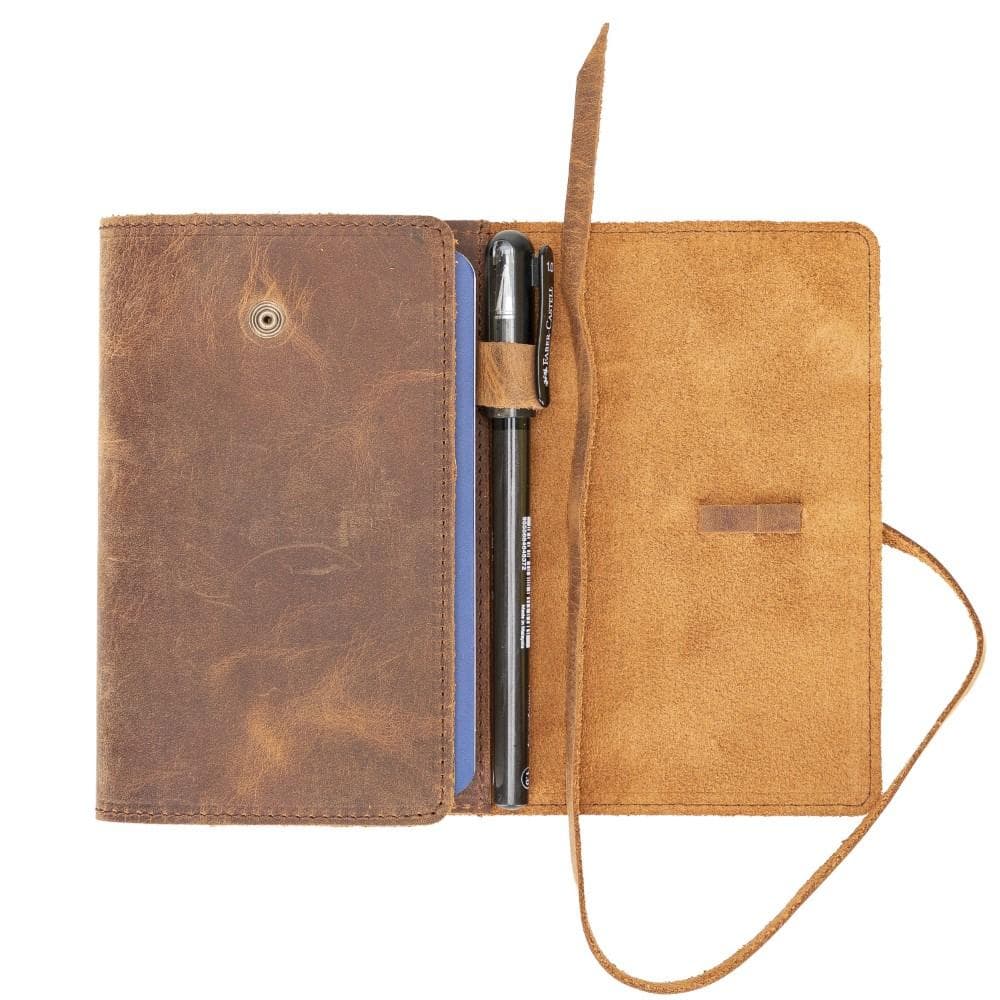 Bouletta Nanny Luxury Genuine Leather Agenda Cover - S/M/L Sizes