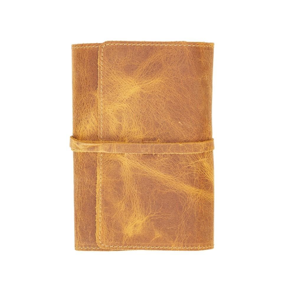 Bouletta Nanny Luxury Genuine Leather Agenda Cover - S/M/L Sizes Tiguan Brown / S