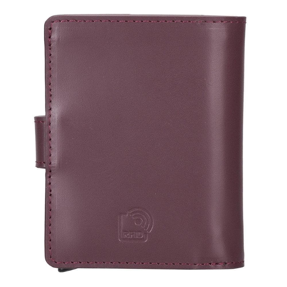 Bouletta Palermo Zip Mechanical Leather Card Holder