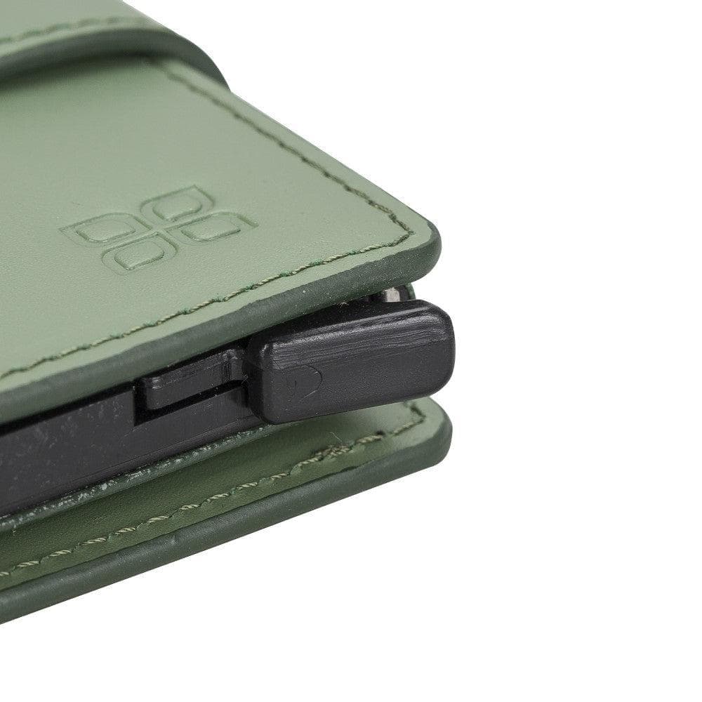 Bouletta Palermo Zip Mechanical Leather Card Holder