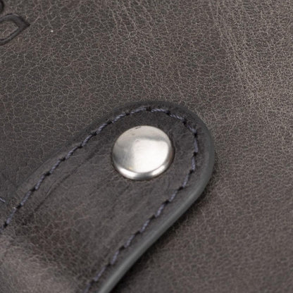 Bouletta Palermo Zip Mechanical Leather Card Holder