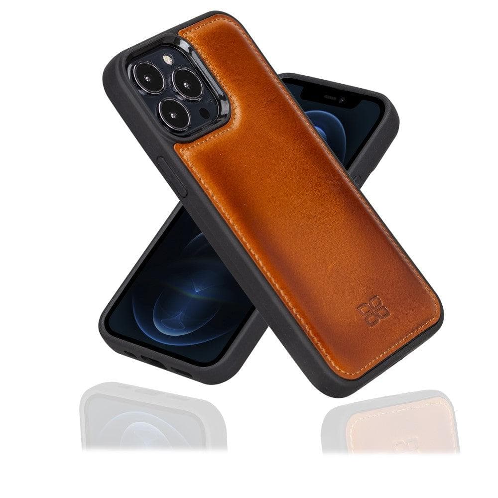 Bouletta Apple iPhone 13 Series Leather Case with Flexible Back Cover