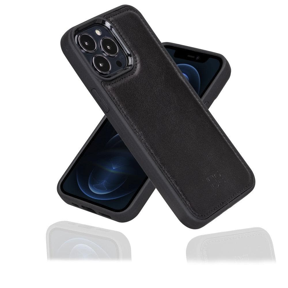 Bouletta Apple iPhone 13 Series Leather Case with Flexible Back Cover