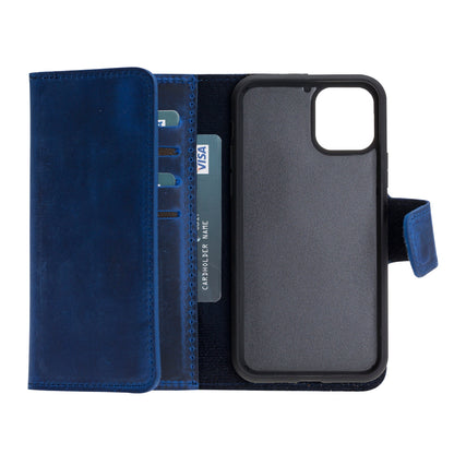 Santa iPhone 11 Pro Detachable Leather Wallet Case