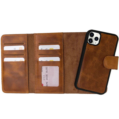 Santa iPhone 11 Pro Detachable Leather Wallet Case