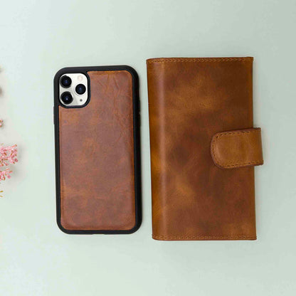 Santa iPhone 11 Pro Detachable Leather Wallet Case