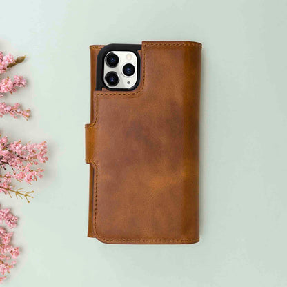 Santa iPhone 11 Pro Detachable Leather Wallet Case
