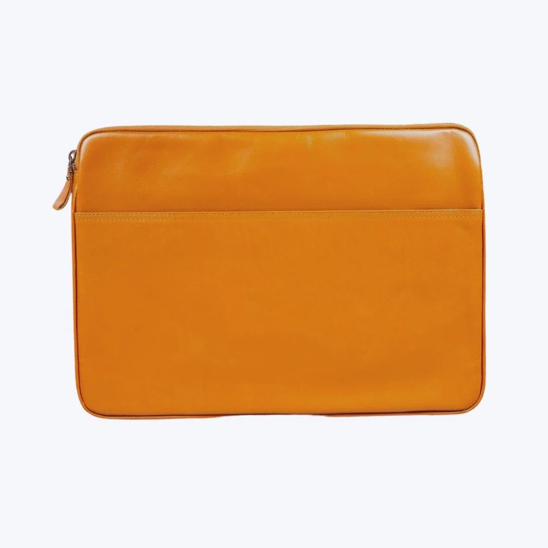 AWE Genuine Leather Sleeves Brown