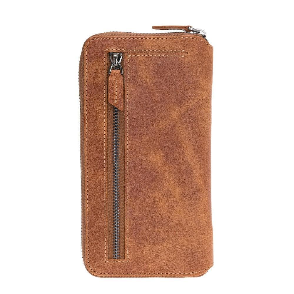 Bouletta Pouch Zippered Detachable Leather Wallet Case for Apple iPhone X Series