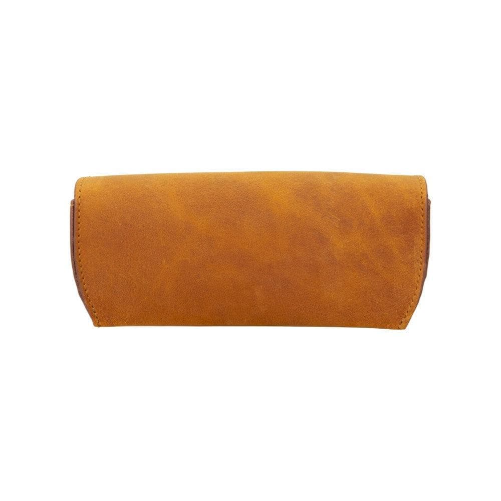 Roan Leather Glasses Case Dark Blue