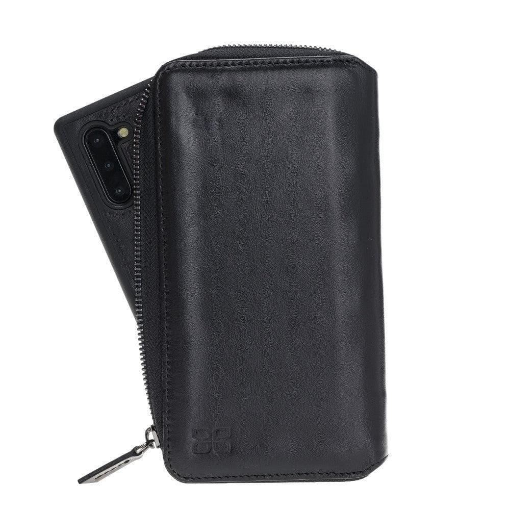 Bouletta Samsung Galaxy Note 10 Series Pouch Magnetic Leather Cover Case Samsung Note 10 / Tiguan Tan