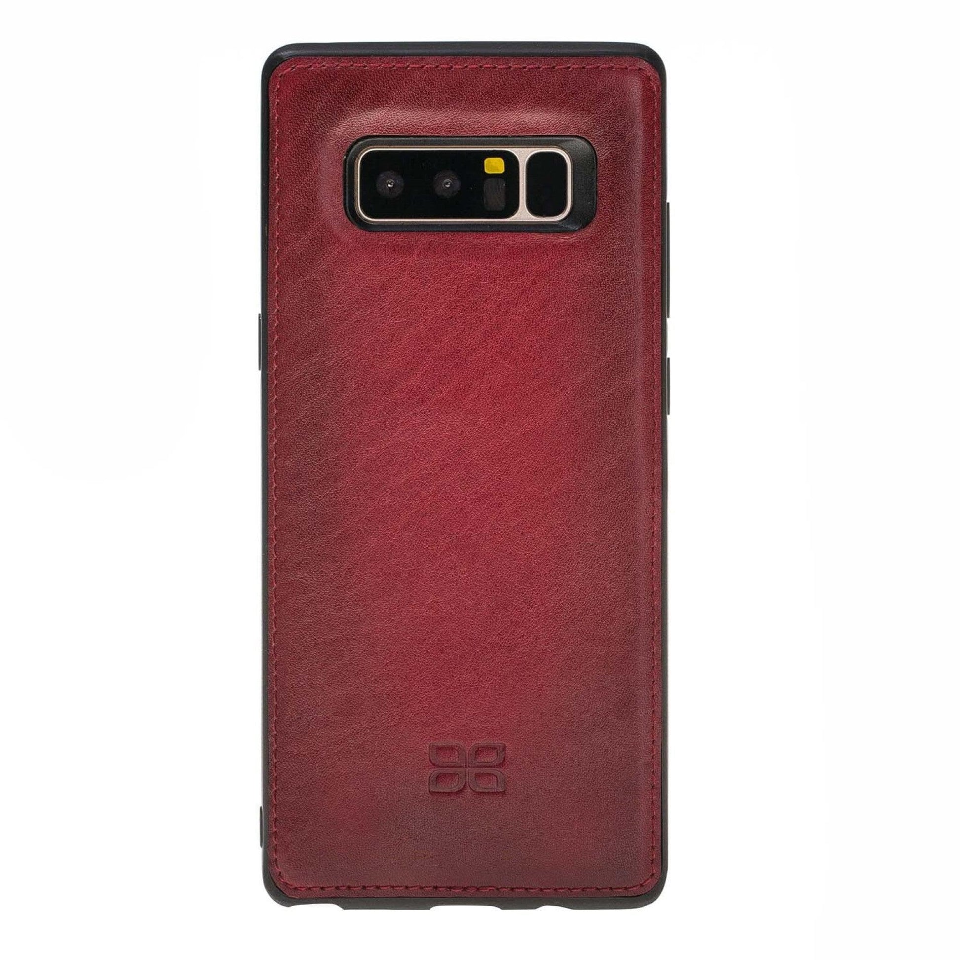 Bouletta Samsung Galaxy Note 8 Leather Wallet Case Samsung Note 8 / Red