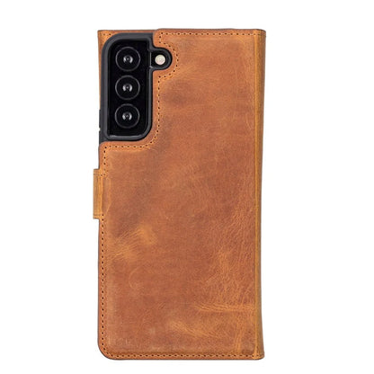 Santa Samsung Galaxy S22 Plus Detachable Leather Wallet Case