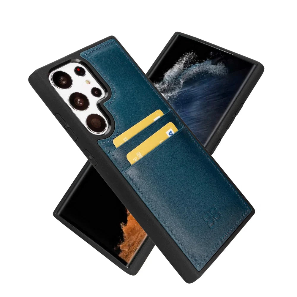 Bouletta Samsung Galaxy S24 Series Leather Case with Card Holder - FXCP