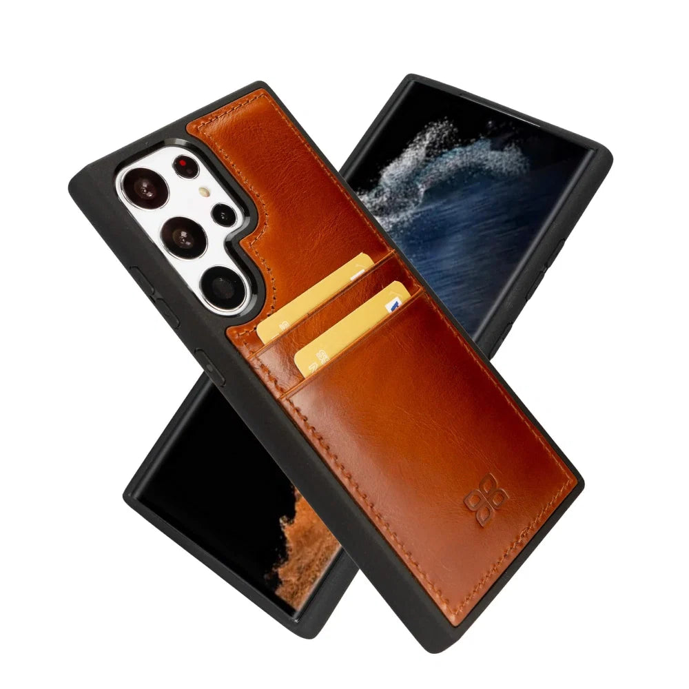 Bouletta Samsung Galaxy S24 Series Leather Case with Card Holder - FXCP