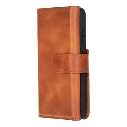 Santa Samsung Galaxy S25 Detachable Leather Wallet Case