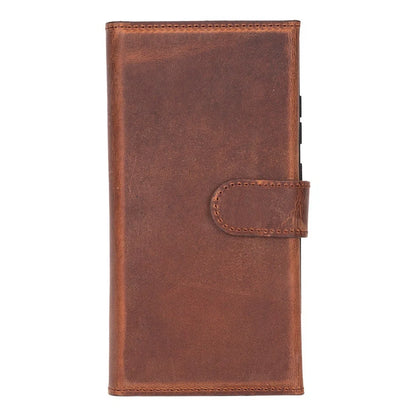 Santa Samsung Galaxy S22 Plus Detachable Leather Wallet Case