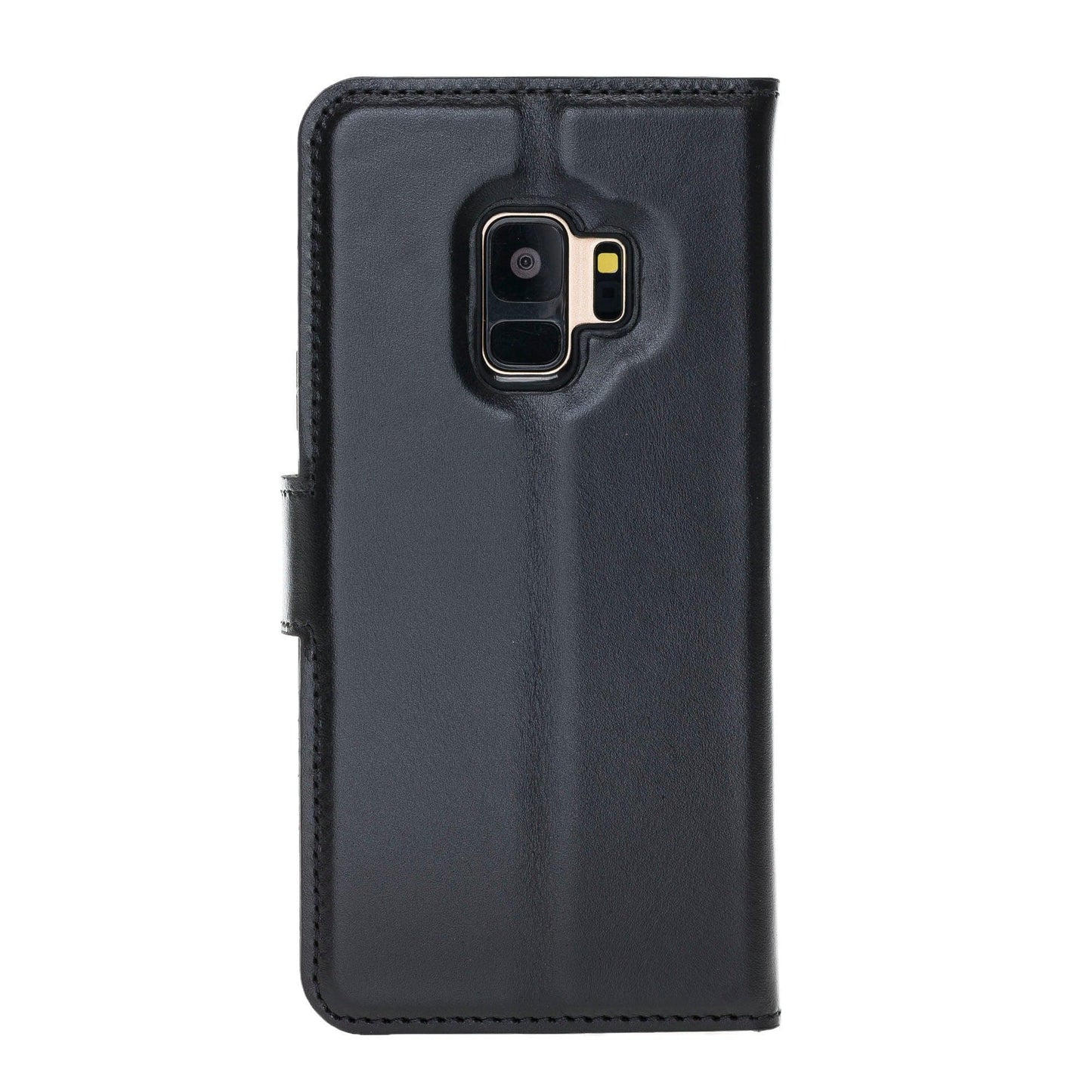 Bouletta Samsung Galaxy S9 Series Leather Detachble Magic Wallet Case Samsung S9 / Rsutic Black