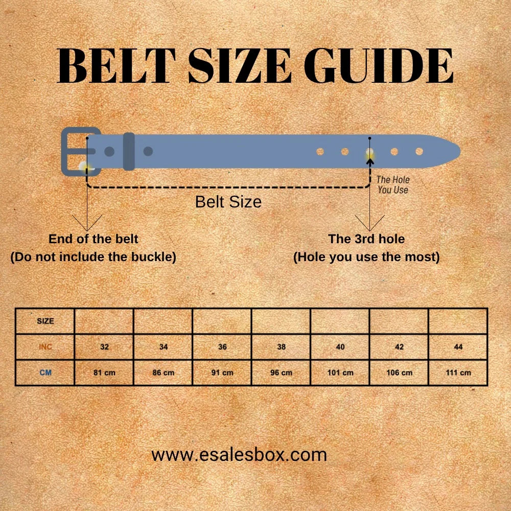 Vista Braided Leather Men's Belt