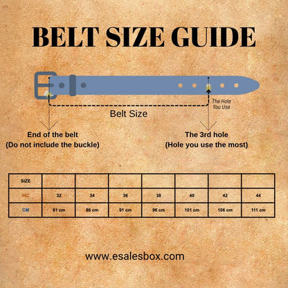 Urban Classic Leather Men's Belt