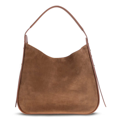 Carina Suede Leather Tote Bag