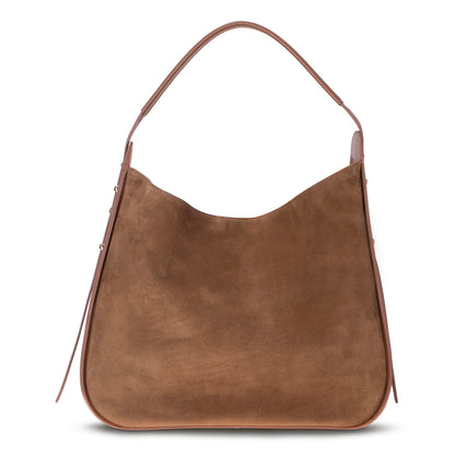 Carina Suede Leather Tote Bag