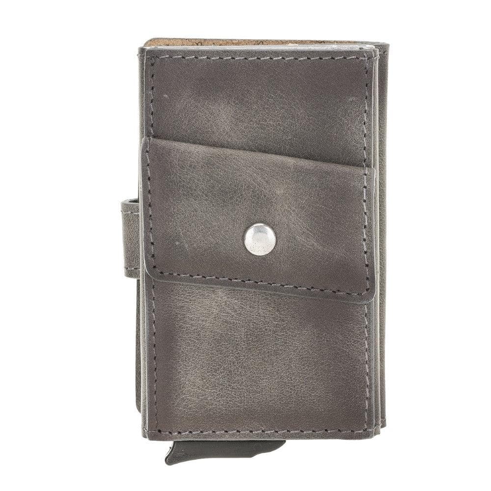 Bouletta Terry Coin Leather Mechanical Card Holder Tn18ef